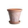 Terakotový květináč Fleur Rosa - 14 cm