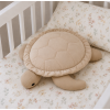 Bavlněný polštář Turtle - Latte