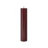 Adventní svíčka Pillar Calendar - Deep Wine