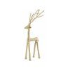 Kovová dekorace Deer Marlinne Gold - 43 cm