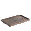 Dřevěný podnos Square Dark Oak Medium