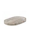 Mramorový podnos Beige - Oval Small