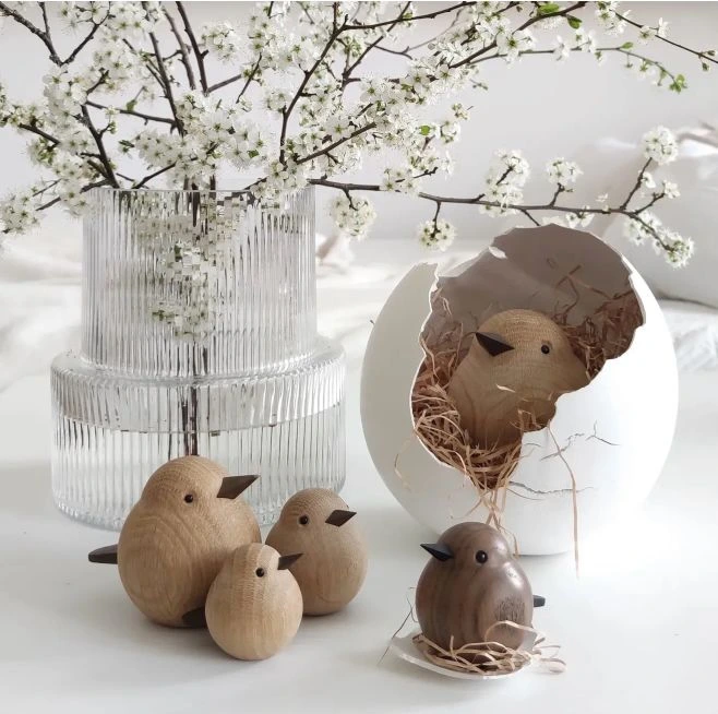 Dřevění ptáčci Sparrow od značky Novoform si získali srdce našich zákazníků..a není divu. Jejich jemný tvar a přirozená...