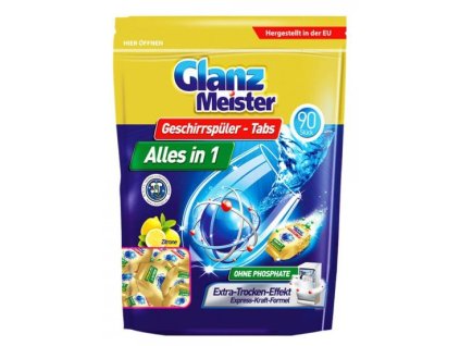 Glanz Meister tablety do myčky 90 ks