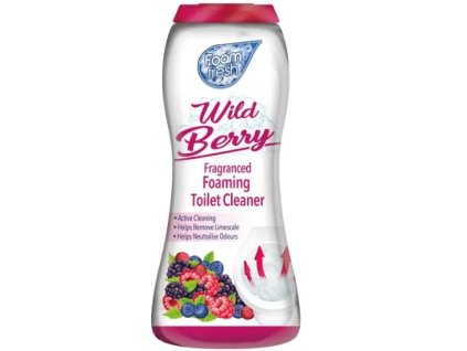 Foam Fresh pěnivý čistící prášek do toalety s vůní lesního ovoce 370g