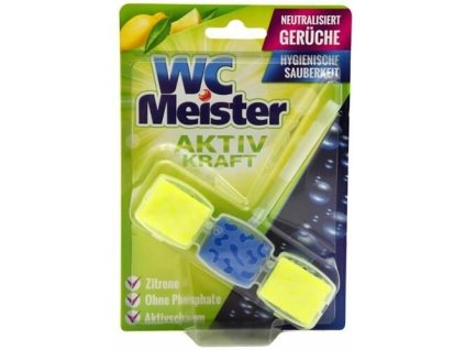 WC Meister závěsný WC blok citron 45 g