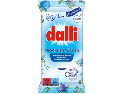 DALLI ubrousky do sušičky 25 ks