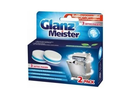 Glanz Meister tablety na čištění myčky 2x40g