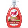 DUAL power concentrted prostředek na mytí nádobí s pumpičkou ALOE & MELOGRANO 1L