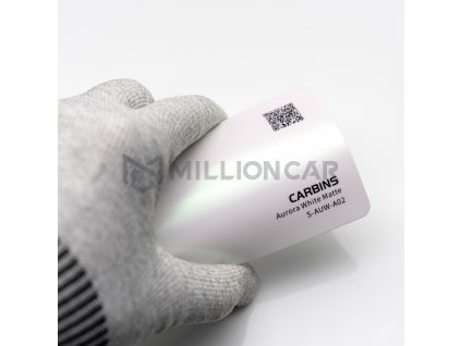 KUR01480 super aurora white matte bílá matná folie millioncar