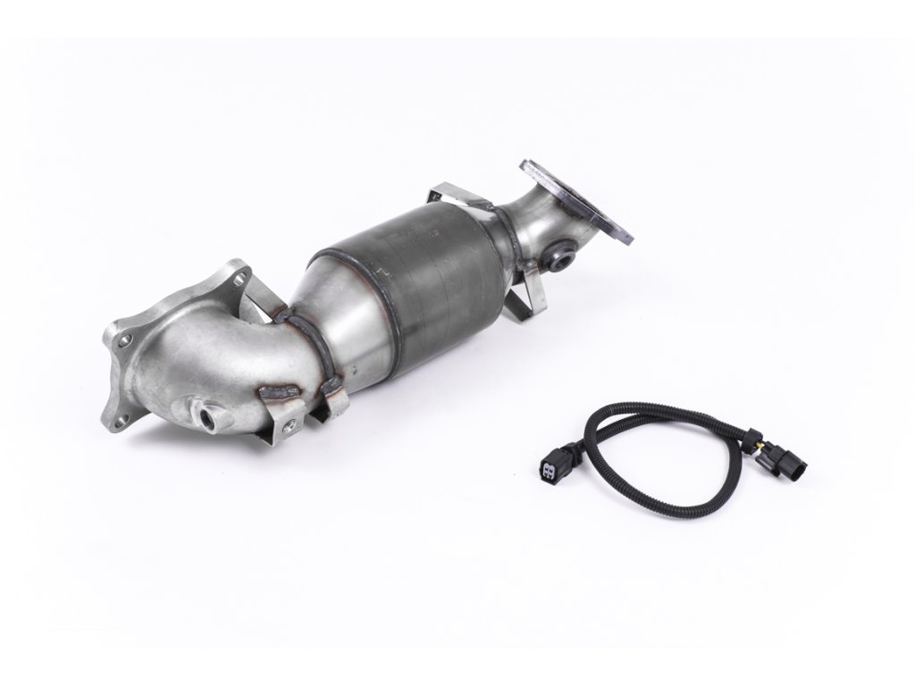 Honda / Acura Civic Type R FK2 Turbocharged 2.0 litre i-VTEC (LHD models only) 2015 - 2017 Cast Downpipe with HJS High Flow Sports Cat - SSXHO230