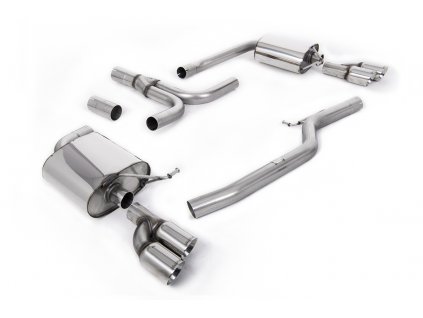 Audi A5 Cabriolet 3.0 TDi (DPF) quattro 2009 - 2024 Cat-back výfuk - SSXAU274