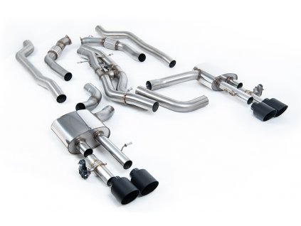 Audi S8 D5 4.0 TFSI V8 Saloon / Sedan (OPF/GPF UK/Euro Models) 2020 - 2024 Cat-back (OPF-back) výfuk - SSXAU949