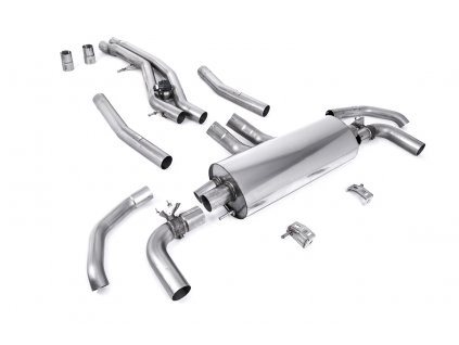 Audi SQ8 4.0 V8 Bi-Turbo (Petrol OPF / GPF Equipped Models) 2020 - 2024 Cat-back (OPF-back) výfuk - SSXAU1027