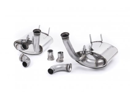 Porsche 911 997.1 Carrera and Carrera S 2004 - 2008 Rear Silencer(s) - SSXPO031