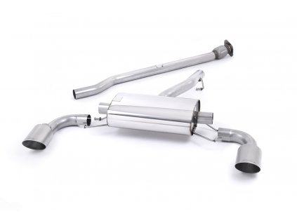 Subaru BRZ 2.4 Litre 2022 - 2024 Secondary Cat-back výfuk - SSXSB034