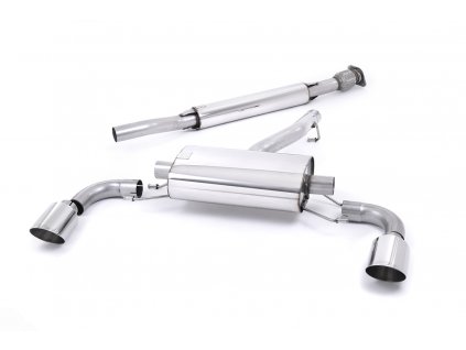 Subaru BRZ 2.4 Litre 2022 - 2024 Secondary Cat-back výfuk - SSXSB030