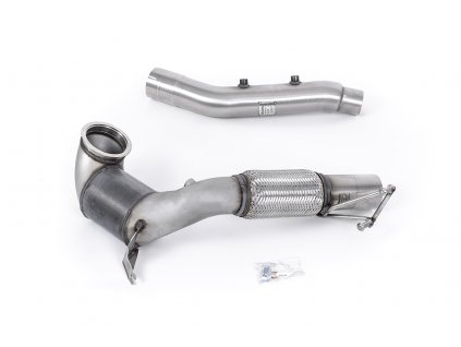 Volkswagen Golf Mk8 GTi (245ps Non-GPF / North American Models Only) 2021 - 2024 Large Bore Downpipe and Hi-Flow Sports Cat - SSXVW686