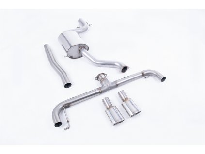 Volkswagen Scirocco R 2009 - 2016 Cat-back výfuk - SSXVW202