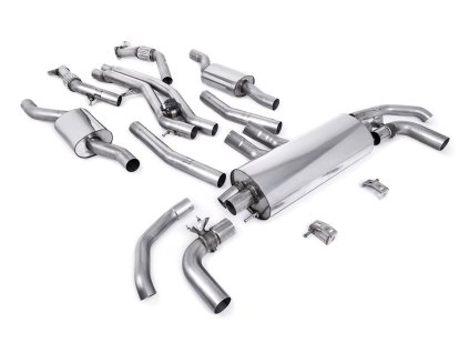 Audi SQ8 4.0 V8 Bi-Turbo (Petrol OPF / GPF Equipped Models Pre LCI) 2020 - 2026 Cat-back (OPF-back) výfuk - SSXAU1026