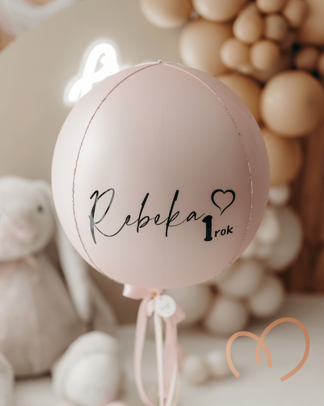 Balony s menom - Prvy rok Rebeka