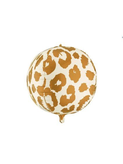 Foil balloon Cheetah Spots Ball, 75 cm, mix