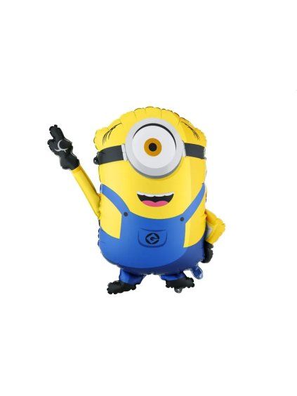 Foil balloon Minion Mel, 72x64 cm, mix