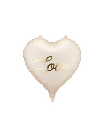 Foil balloon heart ''Love'', 45 cm