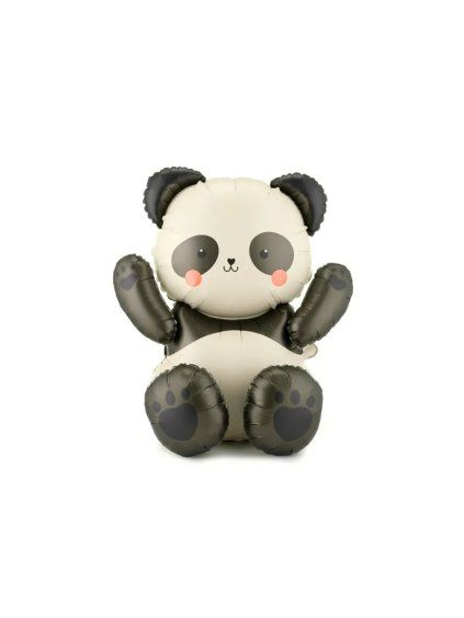 Foil balloon Panda, 68x72 cm