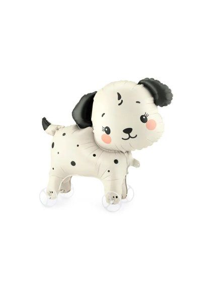 Foil balloon Dog on wheels, 70x59 cm
