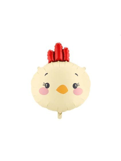 Foil balloon Chicken, 51x59 cm