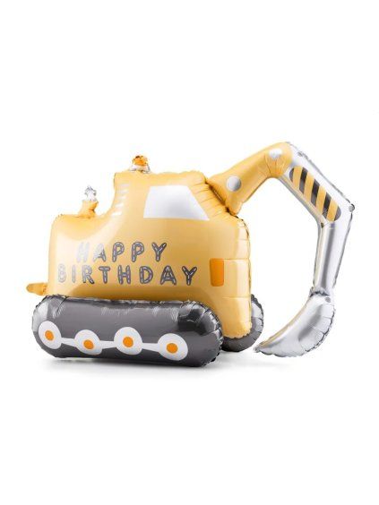 Foil balloon Excavator, 76.5x49 cm