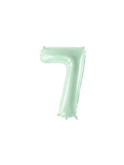 Foil Balloon Number ''7'', 72cm, green