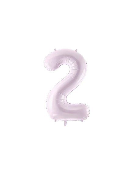 Foil Balloon Number ''2'', 72cm, purple