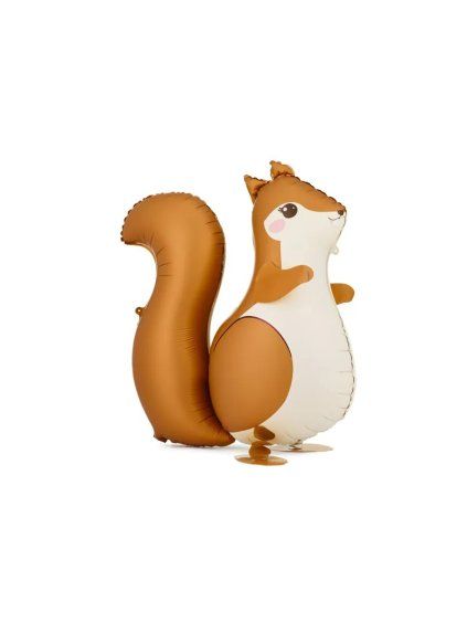 Foil balloon Squirrel, 51x59 cm, mix