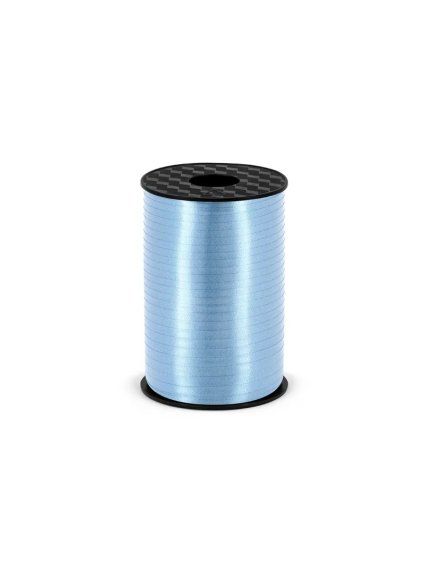 Plastic ribbon, sky blue, 5mm 225m