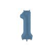 Foil Balloon Number ''1'', 86cm, navy blue