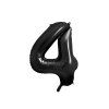 Foil Balloon Number ''4'', 86cm, black