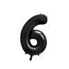 Foil Balloon Number ''6'', 86cm, black