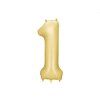 Foil Balloon Number '1', 86 cm, gold