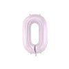 Foil Balloon Number ''0'', 72cm, purple