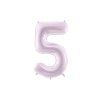 Foil Balloon Number ''5'', 72cm, purple
