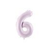 Foil Balloon Number ''6'', 72cm, purple