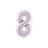 Foil Balloon Number ''8'', 72cm, purple