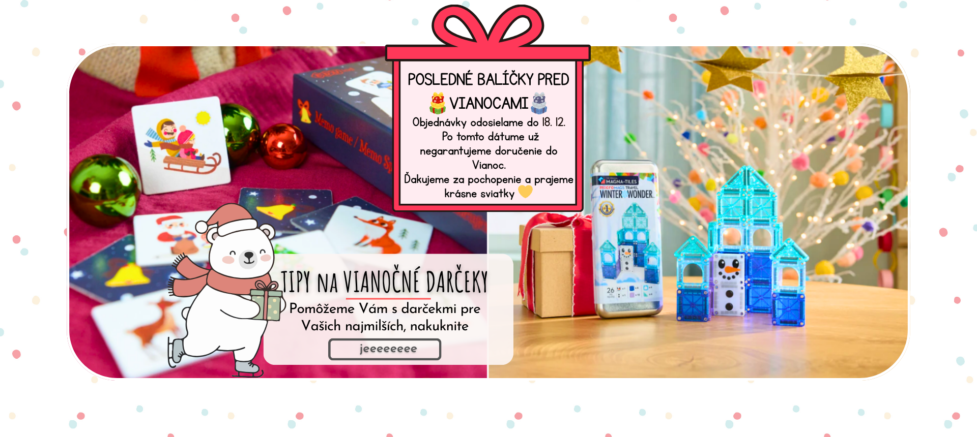 Vianočné tipy pod stromček