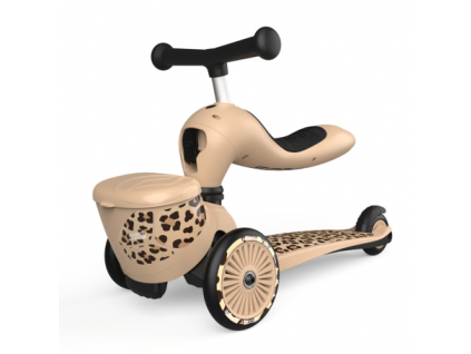 scoot ride odrazadlo kolobezka 2v1 highwaykick 1 lifestyle leopard 96607