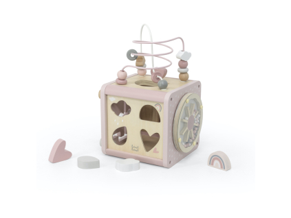 Kocka s aktivitami, ružová4