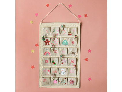 Rockahula adventný kalendár na zavesenie Veselé Vianoce