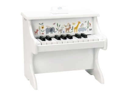 Vilac piano biele so zvieratkami
