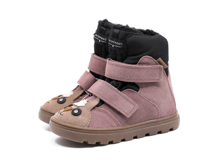 Zimné detské topánky Mrugala s TEPOR membránou - Alpaca Lavenda